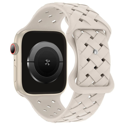 Braided Silicone Band for Apple Watch