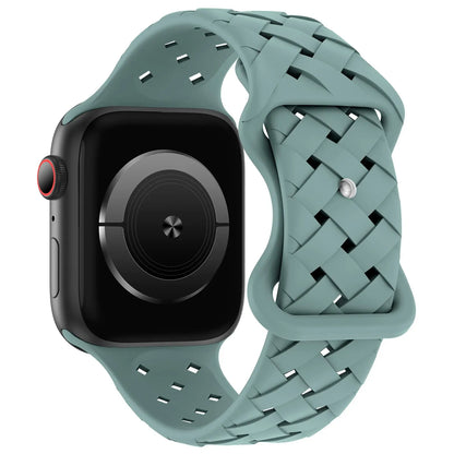Braided Silicone Band for Apple Watch