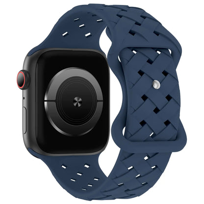 Braided Silicone Band for Apple Watch