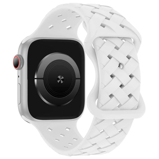 Braided Silicone Band for Apple Watch