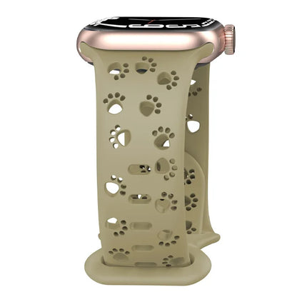Dog Lovers Silicone Band for Apple Watch