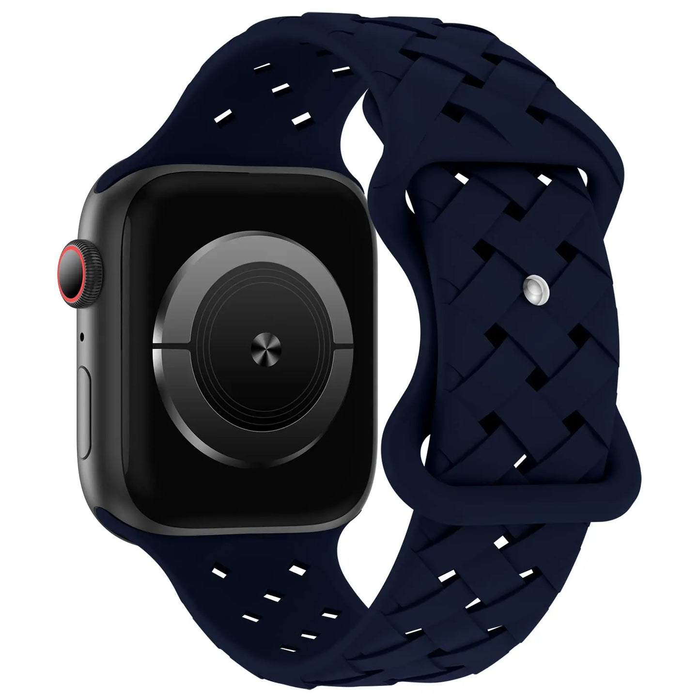Braided Silicone Band for Apple Watch