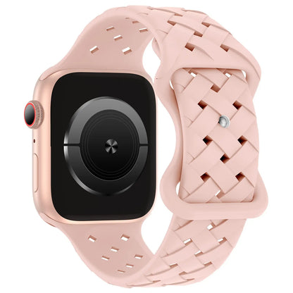 Braided Silicone Band for Apple Watch