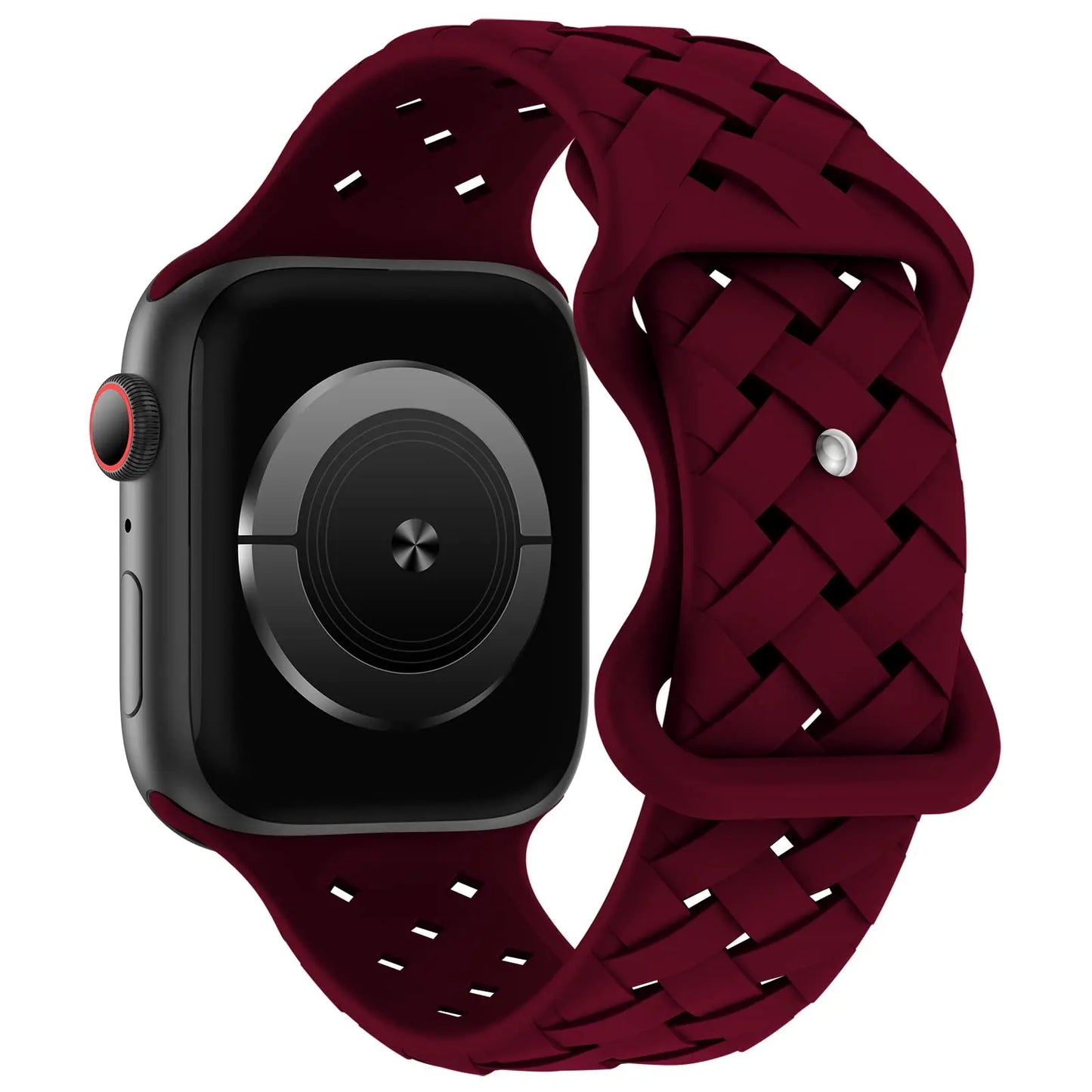 Braided Silicone Band for Apple Watch