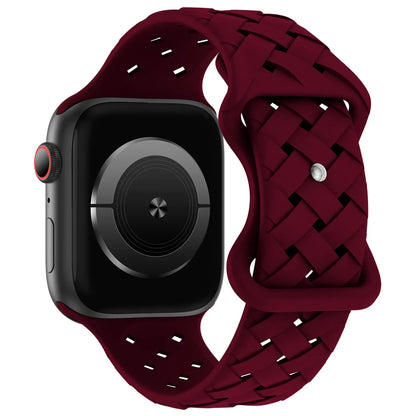 Braided Silicone Band for Apple Watch