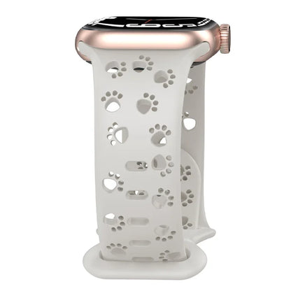 Dog Lovers Silicone Band for Apple Watch